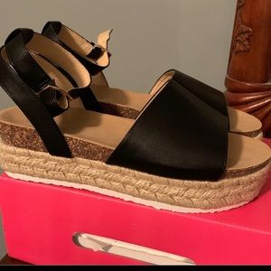 Wedge sandal